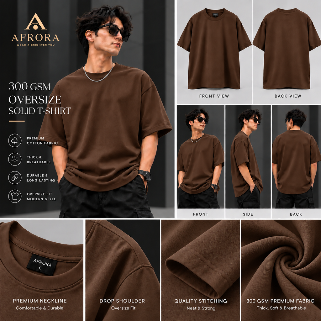300 GSM OVERSIZE T-SHIRT