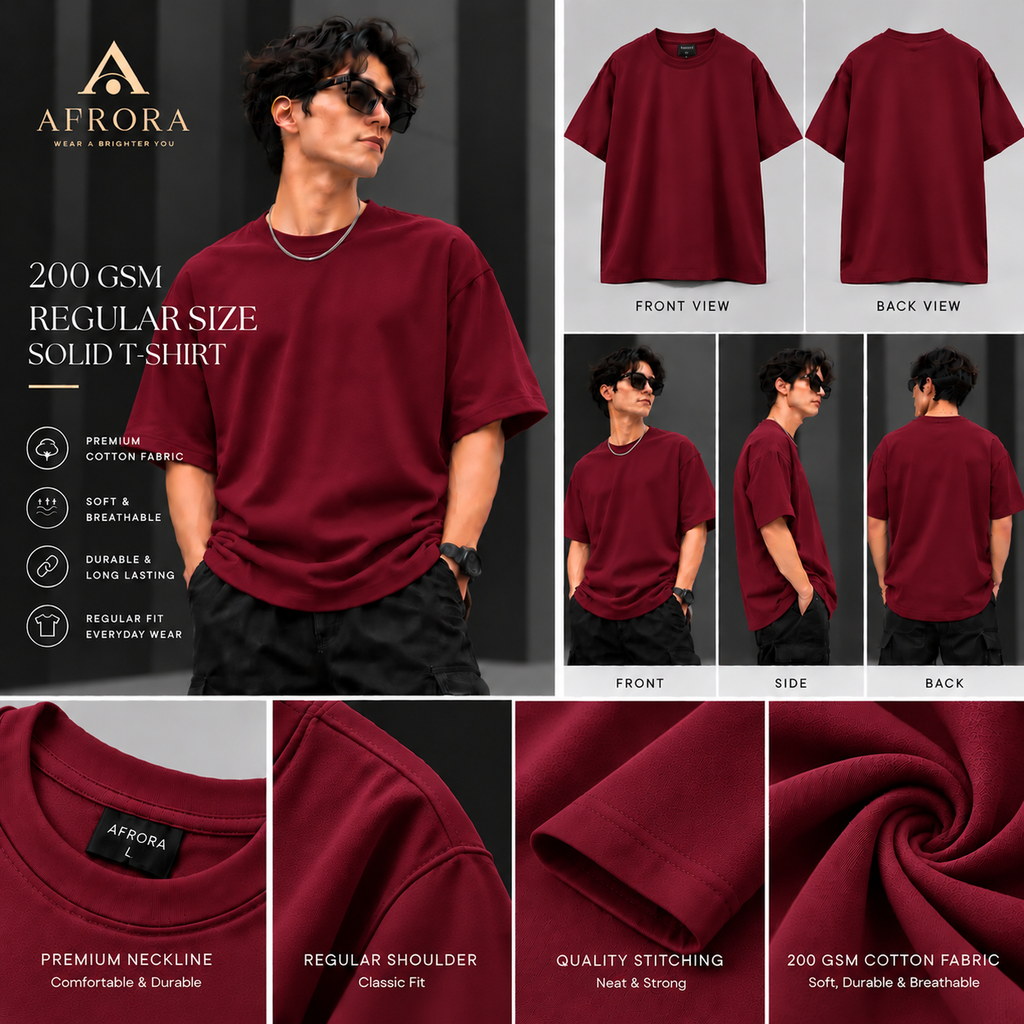 200 GSM REGULAR T-SHIRT