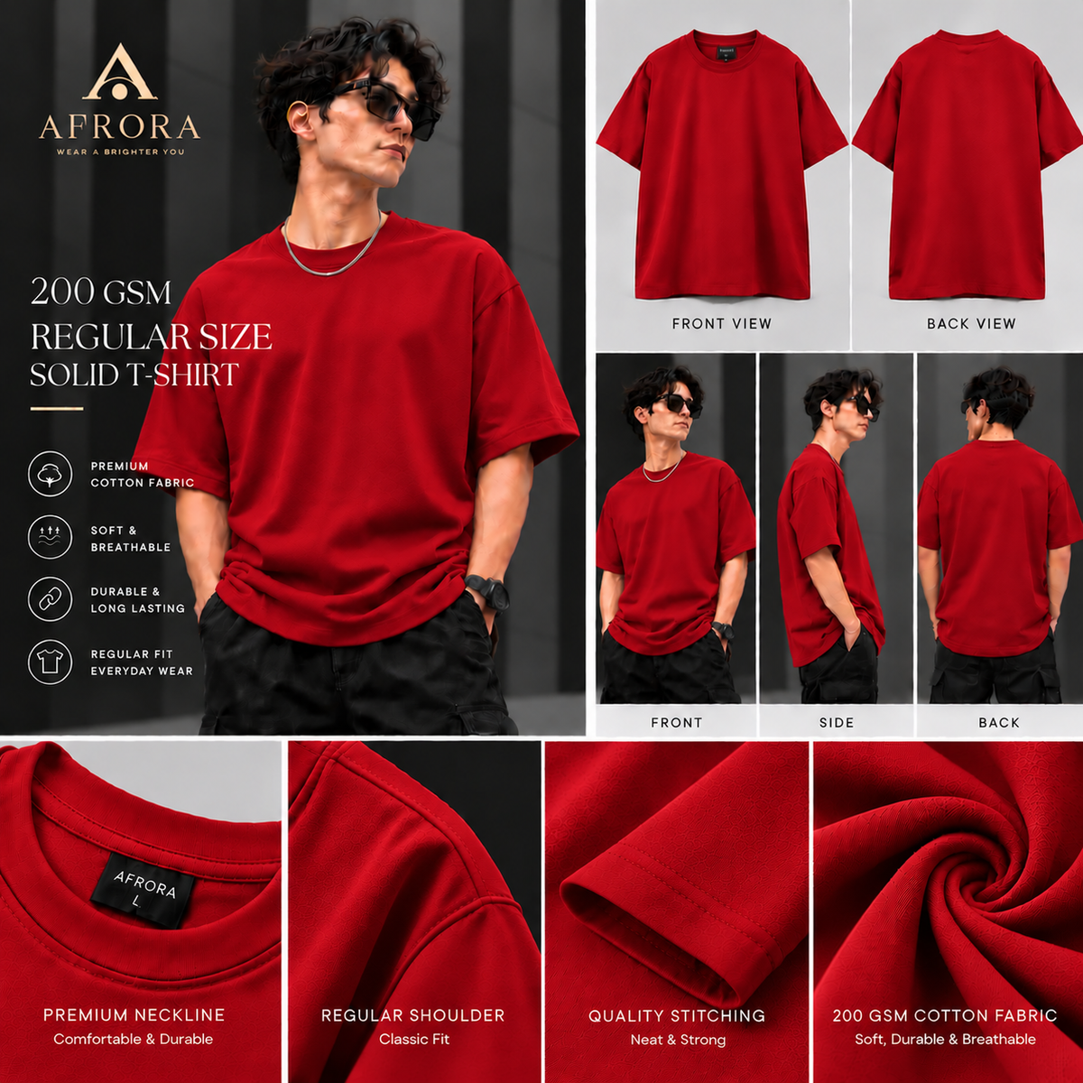 200 GSM REGULAR T-SHIRT