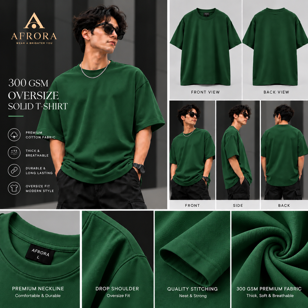 300 GSM OVERSIZE T-SHIRT