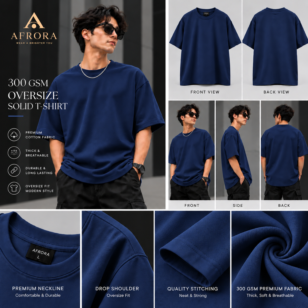 300 GSM OVERSIZE T-SHIRT