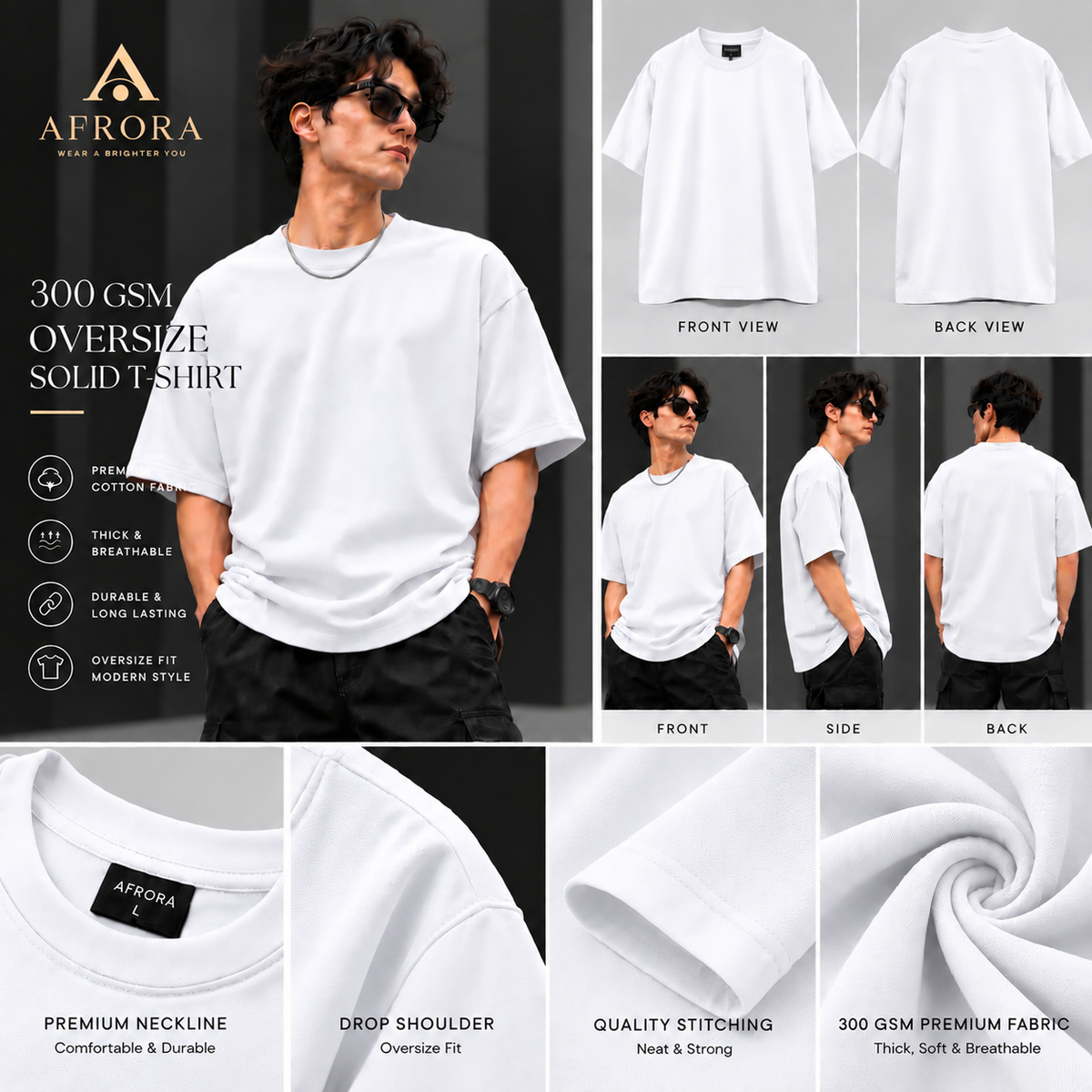 300 GSM OVERSIZE T-SHIRT