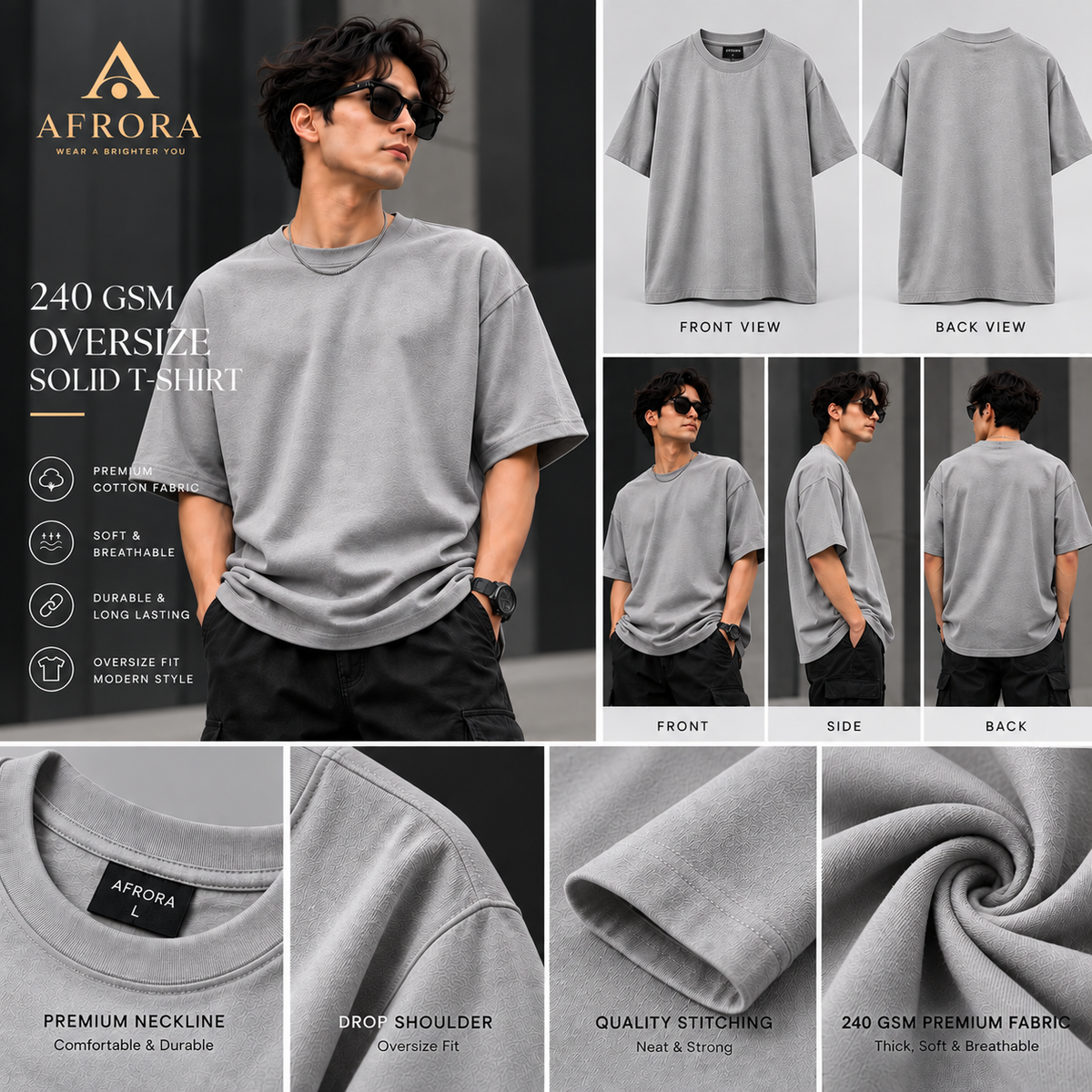 240 GSM OVERSIZE T-SHIRT