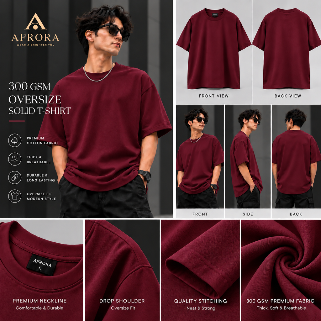 300 GSM OVERSIZE T-SHIRT