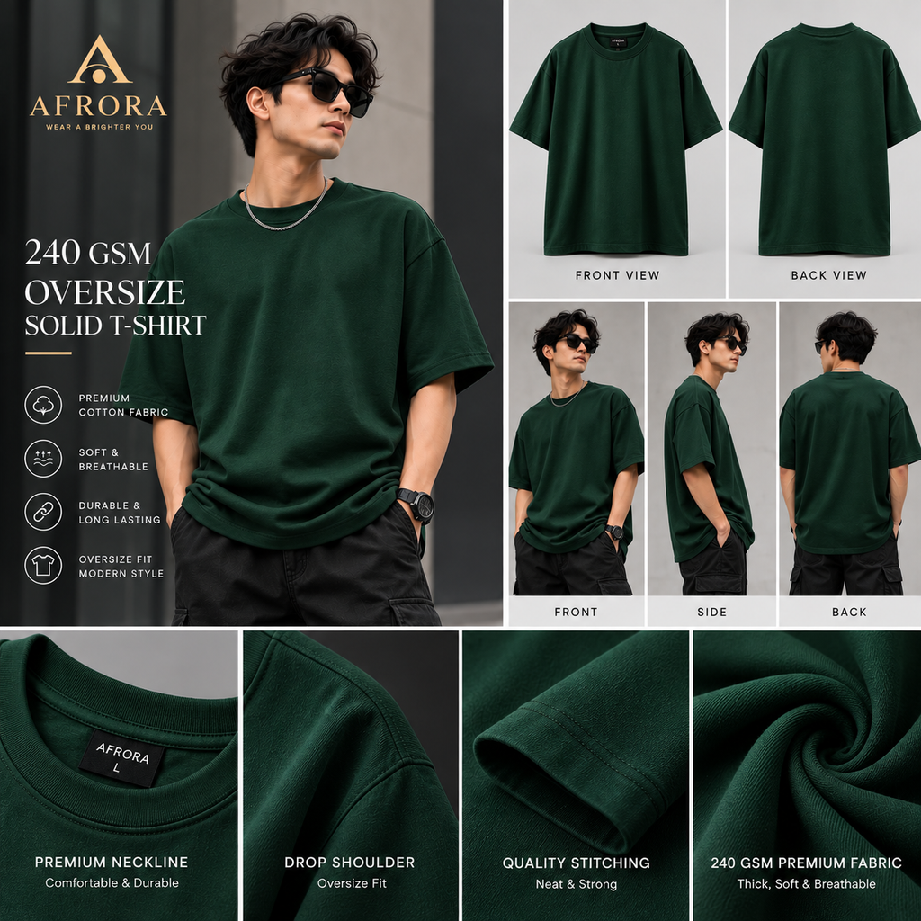 240 GSM OVERSIZE T-SHIRT