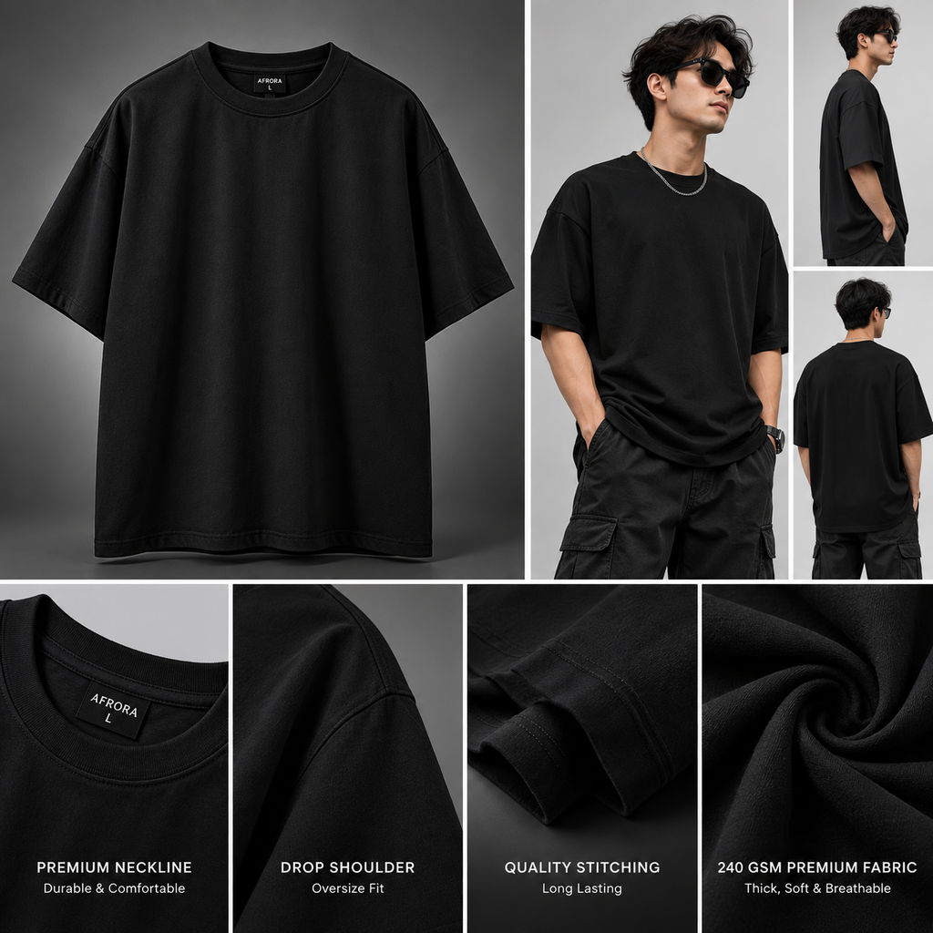 240 GSM OVERSIZE T-SHIRT
