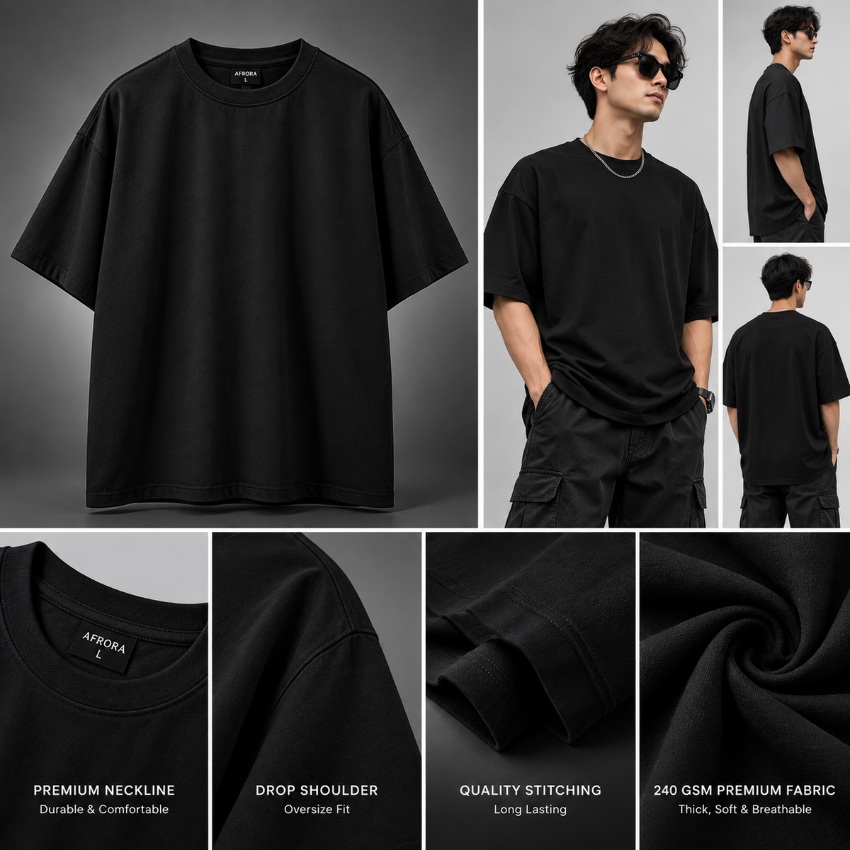 240 GSM OVERSIZE T-SHIRT