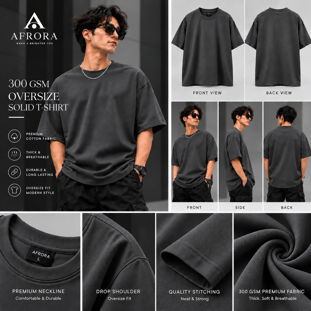 300 GSM OVERSIZE T-SHIRT