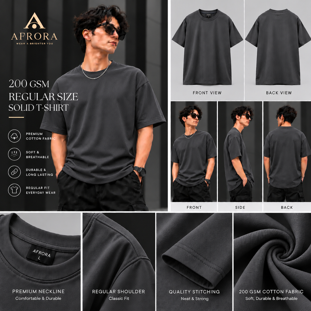 200 GSM REGULAR T-SHIRT